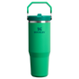 Stanley 30 OZ Ice Flow Flip Straw Insulated Tumbler In Meadow Green