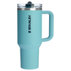 Stanley 40 OZ Quencher Flip Straw Tumbler With In Agave Blue