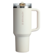 The Stanley Quencher ProTour Flip Straw Tumbler 30 OZ in Cream